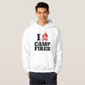 Ik hou van kampvuren hoodie (Voorkant volledig)