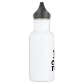 Ik hou van kampvuur waterfles (Links)