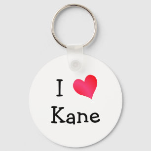 Ik hou van Kane Sleutelhanger