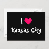 Ik hou van Kansas City Briefkaart (Voorkant / Achterkant)