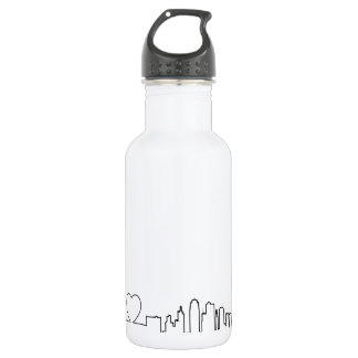 Ik hou van Kansas City in een uitzonderlijke ecg s Waterfles