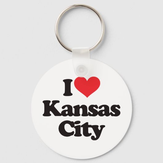 Ik hou van Kansas City Sleutelhanger (Voorkant)