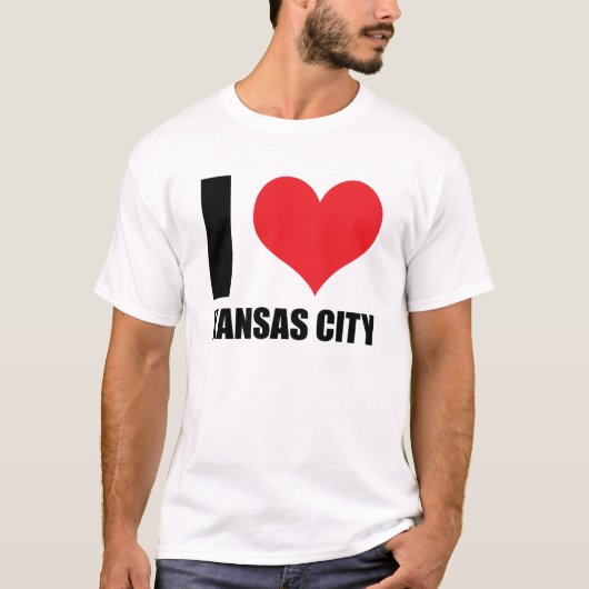 Ik hou van Kansas City T-shirt (Voorkant)