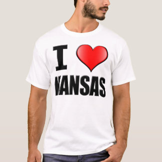 Ik hou van Kansas T-Shirt - Mannen