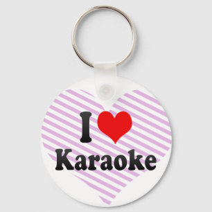 Ik hou van Karaoke Sleutelhanger