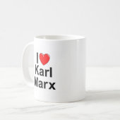 Ik hou van Karl Marx Koffiemok (Voorkant links)