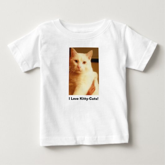 "Ik hou van Kat-Cats" T-shirt (Voorkant)