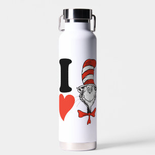 Ik hou van Kat in de Hoed Waterfles