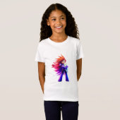 Ik hou van kat t-shirt (Voorkant volledig)