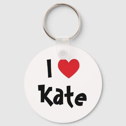 Ik hou van Kate-sleutelhanger Sleutelhanger (Voorkant)