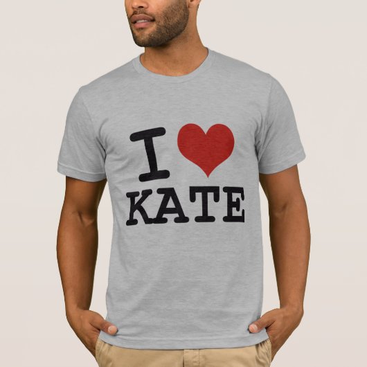IK HOU VAN KATE T-SHIRT (Voorkant)