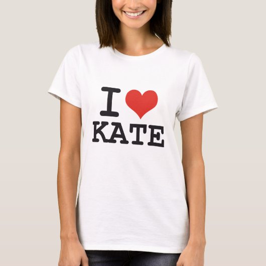 IK HOU VAN KATE T-SHIRT (Voorkant)