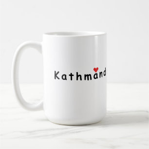 Ik hou van Kathmandu Nepal Koffiemok