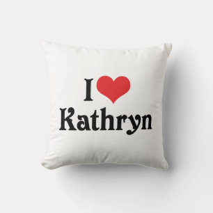 Ik hou van Kathryn Kussen