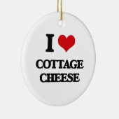 Ik hou van Katoen Keramisch Ornament (Rechts)