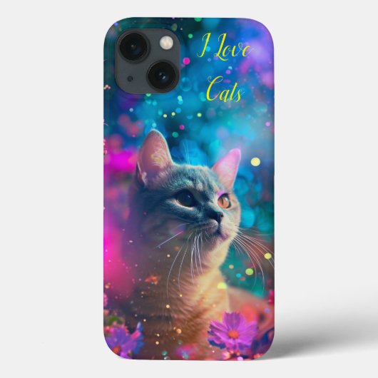 Ik hou van katten Case-Mate iPhone case (Achterkant)