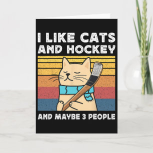 Ik Hou Van Katten En Hockey En Misschien 3 Mensen Kaart