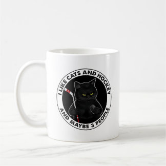 Ik hou van katten en muizen en misschien 3 mensen koffiemok