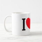 Ik hou van katten koffiemok (Links)