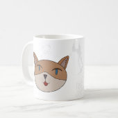 Ik hou van katten koffiemok (Voorkant links)