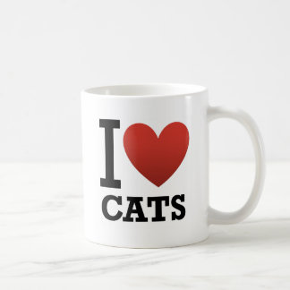Ik hou van katten koffiemok