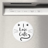 Ik hou van katten magneet (Insitu (Vaatwasser))