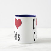 Ik hou van katten mok (Midden)