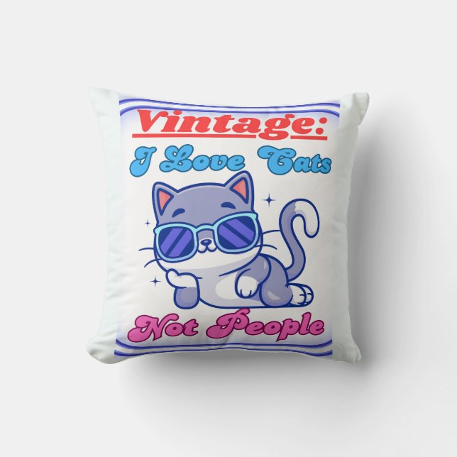 Ik hou van katten, niet van mensen kussen (Voorkant)