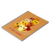 Ik hou van katten notitieboek (Linkerzijde)