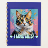 Ik hou van katten! planner (Voorkant)