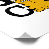 Ik hou van katten poster (Hoek)