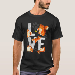 Ik hou van katten Schattige Ca Leuke Kat T-shirt