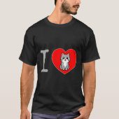 Ik hou van katten t-shirt (Voorkant)