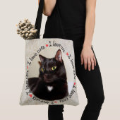 Ik hou van katten tote bag (Dichtbij)