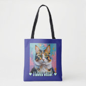 Ik hou van katten! tote bag (Voorkant)