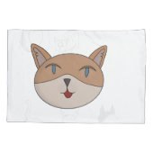 Ik hou van kattendekdekdekdekdekdekbedden. kussensloop (Achterkant)