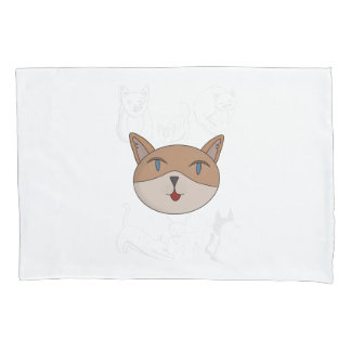 Ik hou van kattendekdekdekdekdekdekbedden. kussensloop