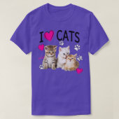 Ik hou van kattenliefje - Ik hou van Kittens T-shirt (Design voorkant)