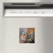 Ik hou van kattenmagneet magneet (Insitu (Vaatwasser))