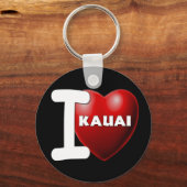 Ik hou van Kauai, Hawaii Sleutelhanger (Voorkant)