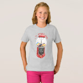 Ik hou van kauwgom t-shirt (Voorkant volledig)