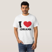 Ik hou van KDRAMA T-shirt (Voorkant volledig)