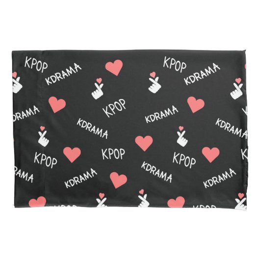 Ik hou van KDramas en KPOP! Kussensloop (Voorkant)