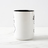 Ik hou van KDramas Tweekleurige Koffiemok (Center)