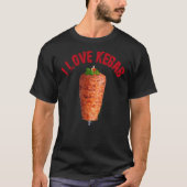 Ik hou van Kebab Classic T-Shirt (Voorkant)