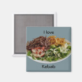 Ik hou van Kebab magneet (Voorkant / Achterkant)