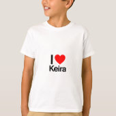 ik hou van keira t-shirt (Voorkant)