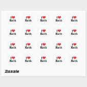 Ik hou van Keith Hart Sticker (Vel)