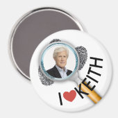 Ik hou van Keith True Crime Magnet (Voorkant / Achterkant)