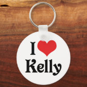 Ik hou van Kelly Sleutelhanger (Voorkant)